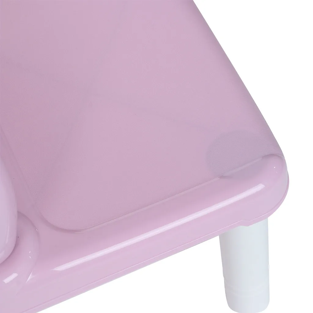 Plastic Kids Table And 2 Chairs Set, Set For Boys Or Girls Toddler Children's Table And Chairs Environmentally Friendly Plastic Kids Table And 2 Chairs Set, Set For Boys Or Girls Toddler Children's Table And Chairs Environmentally Friendly