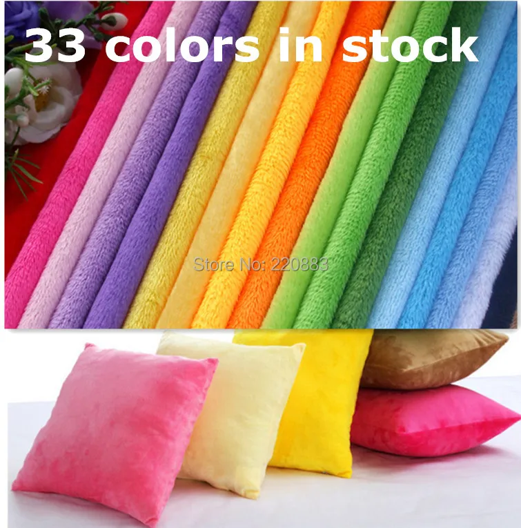 Buy 100 polyester minky fabric super soft velour