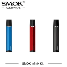 Новое поступление SMOK электронные сигареты SMOK Smok Infinix комплект 250 мАч встроенный аккумулятор 2 мл стручки емкость испаритель