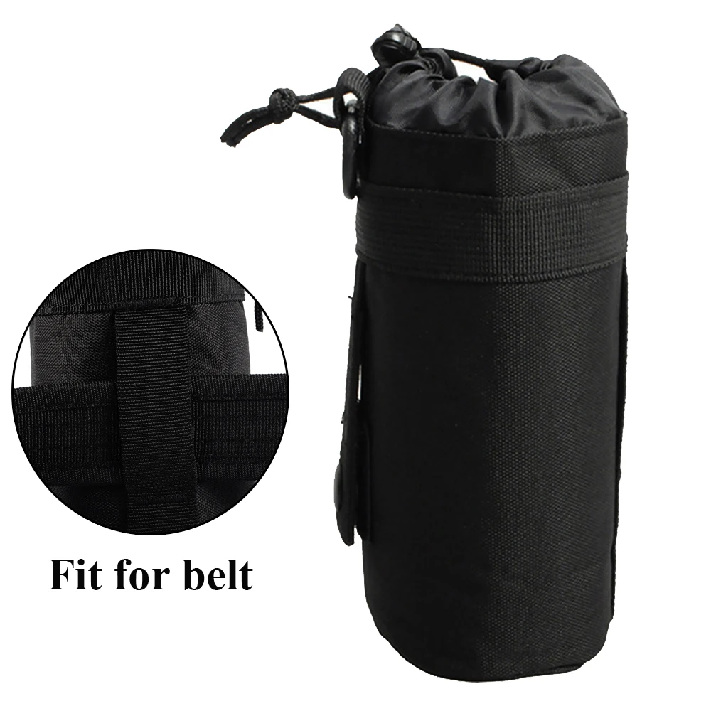 Outdoor Tactical Foldable Water Bottle Pouch Foldable MOLLE Water Bottle Holder