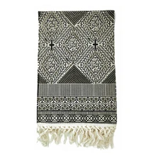 Модная кисточка супер уютный хлопок геометрический винтажный узор коврики Нескользящие моющиеся прочный коврик в ванную комнату/прихожую