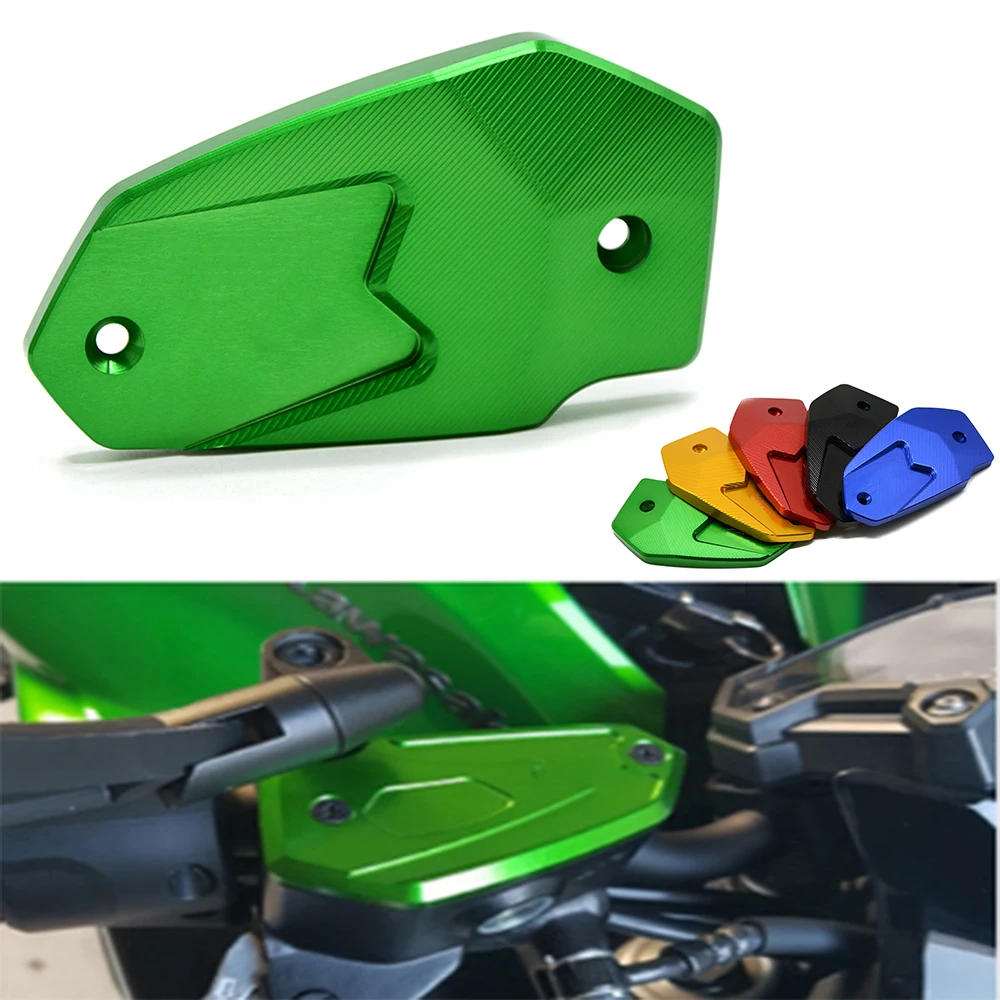 

For Kawasaki Versys 650 Versys650 Motorcycle Accessories Cylinder Fluid Reservoir Cover Cap CNC Aluminum Versys 650