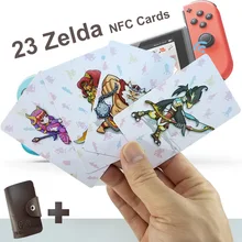 Совместимые 23 NFC игровые карты для Botw Switch Zelda breho Wild Super Mario Smash Cart 8 Bros Odyddey spattoon 2 Kriby Ultimate
