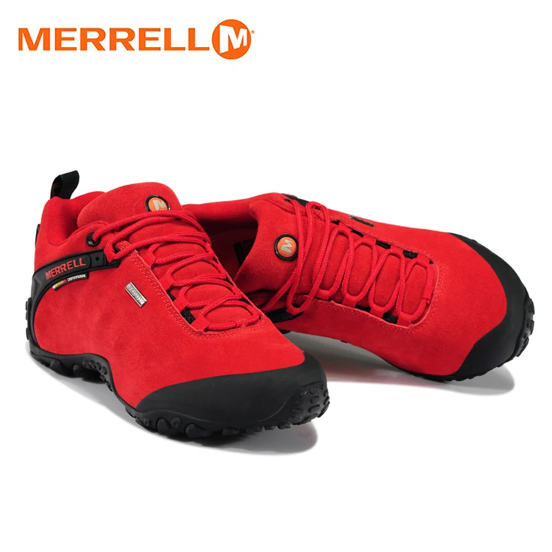 red merrell shoes