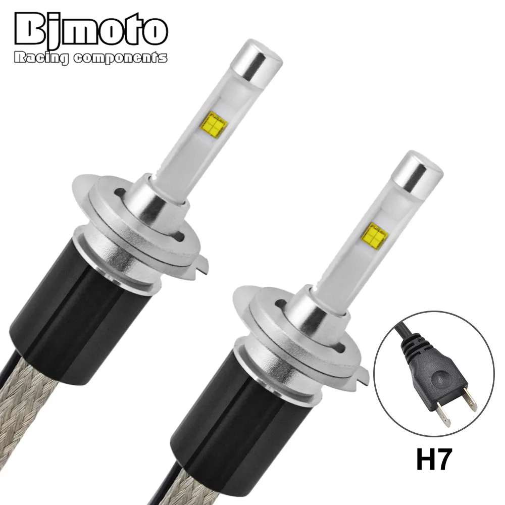 

HL-R4-H7 60W R4 7200LM Auto Car LED Headlight Kit H7 DRL Fog Headlights White 6000K Plug & Play Head Fog Bulbs