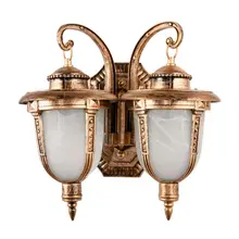 Европейский двойной головы открытый сад настенные светильники европейские Вилла водонепроницаемый Пейзаж за пределами коридора прихожей двери настенные бра