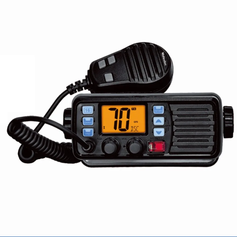 New Matsutec MS 105 VHF Marine Radio Transceiver IP 67 Mobile Radio font b Walkie b