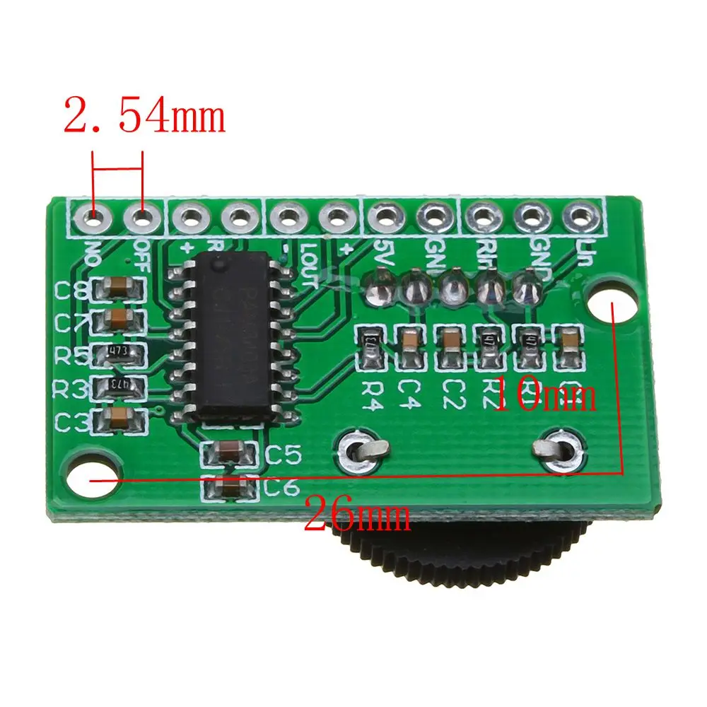 LEORY PAM8403 DC5V 3 Вт Цифровой усилитель двухканальный модуль усилитель мощности стерео плата для динамика