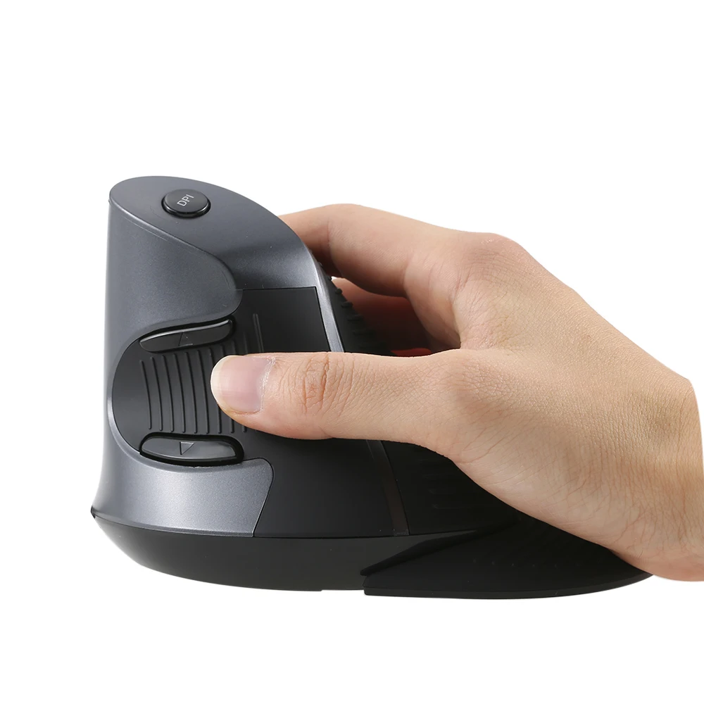 Delux 2.4G Wireless Mouse Ergonomic Optical Gaming Mouse Computer Mice