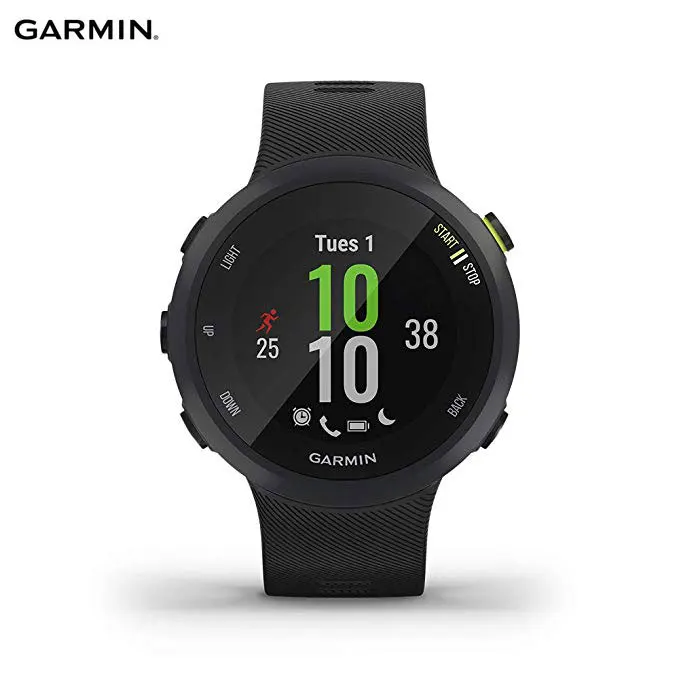 

Garmin Forerunner 45, 42MM Easy-to-Use GPS Running Watch with Garmin Coach Free Training Plan Support women smart watch men
