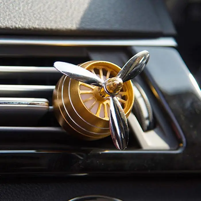Мини Автомобильный Кондиционер Выход светодиодный свет свежий воздух, удаление запаха автомобиля ароматерапия 3 м/с вентилятор
