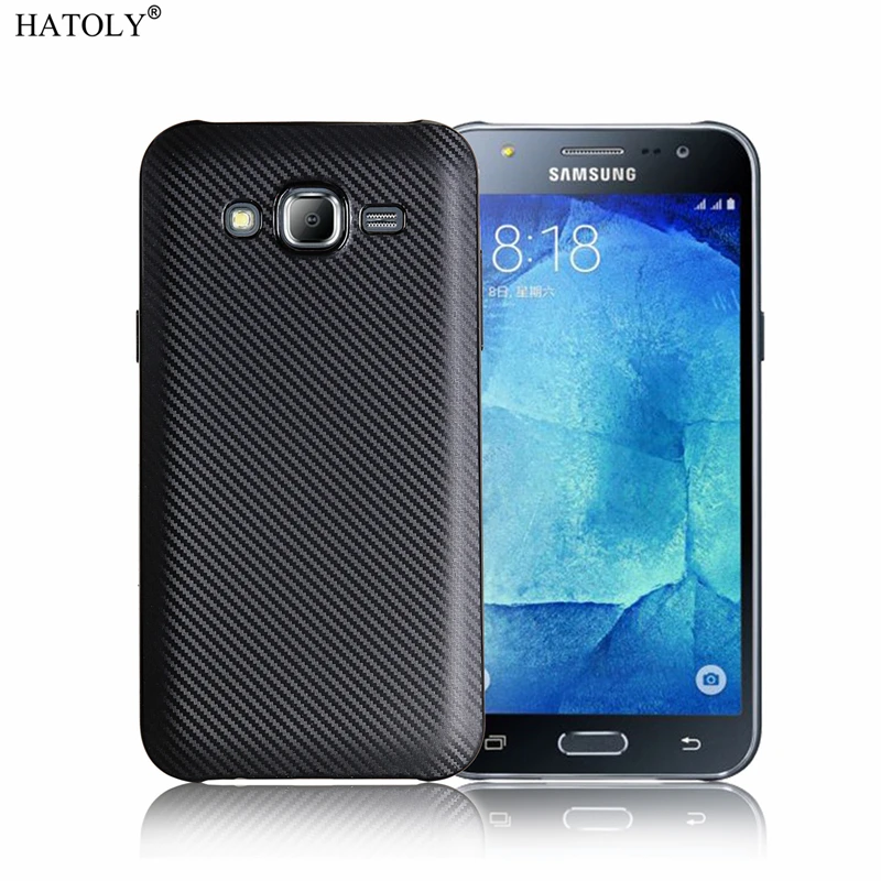 HATOLY For Fundas Samsung Galaxy J7 Neo Case J701F/DS Ultra-thin Soft TPU Carbon Fiber Back Cover for Nxt Core |