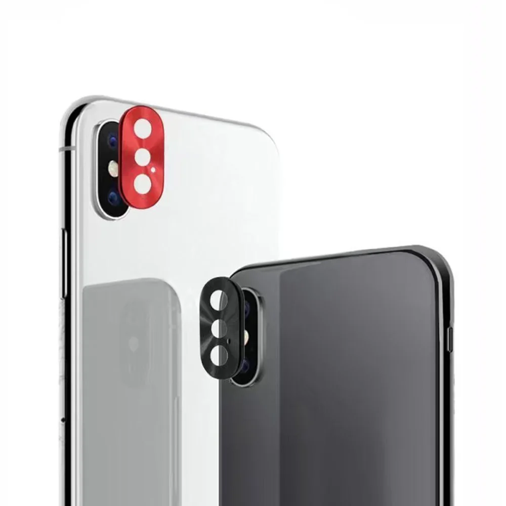 

Aluminium Back Rear Camera Lens Cap Cover Protective Protector For iPhone X/XS