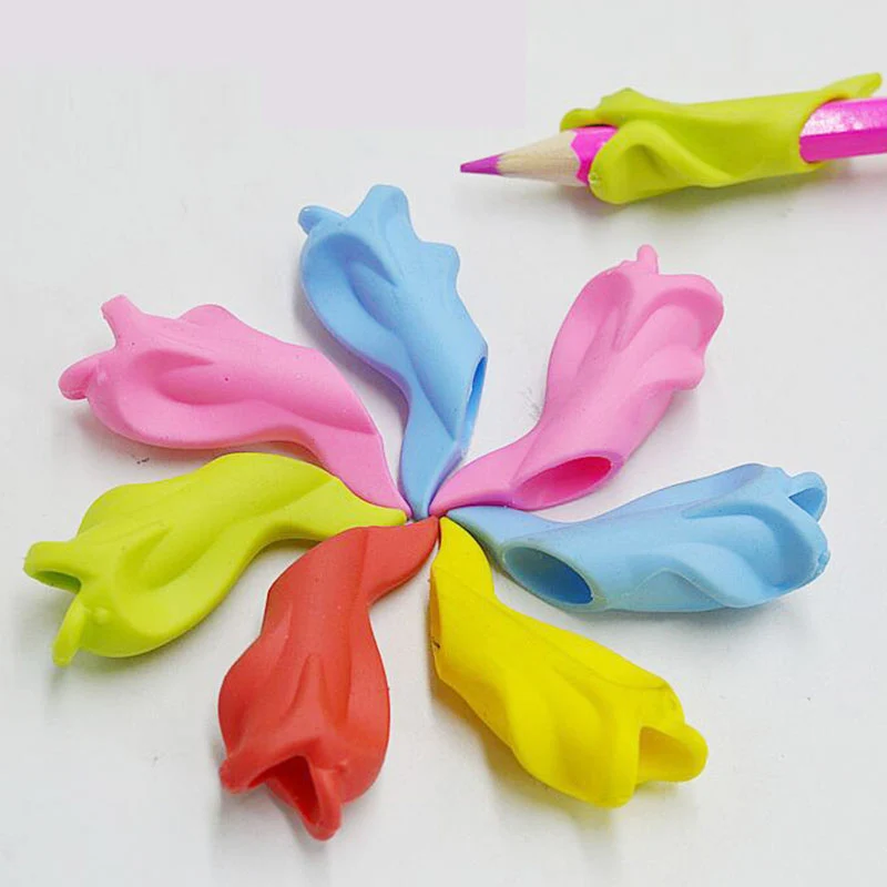 

20PCS/lot Students Pencil Hold a Pen Holding Practise Device For Correcting Pen Holder Postures Grip Learning stationery