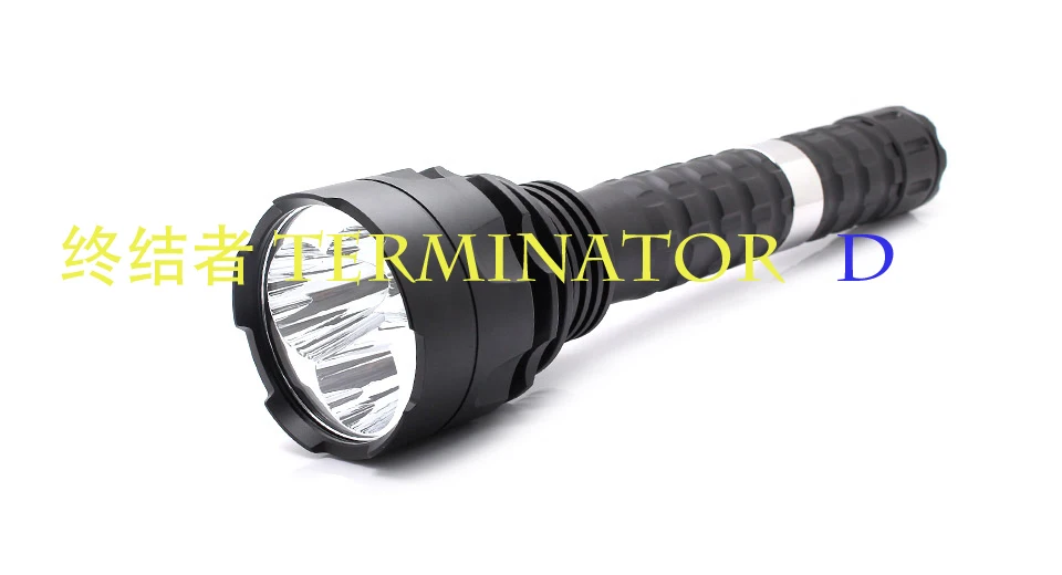 TrustFire TR-J19 3 x Cree XM-L2 T6 6000lm 5-Mode Cool White Flashlight - Black (3 x 26650 / 32650) TrustFire TR-J19 3 x Cree XM-L2 T6 6000lm 5-Mode Cool White Flashlight - Black (3 x 26650 / 32650)
