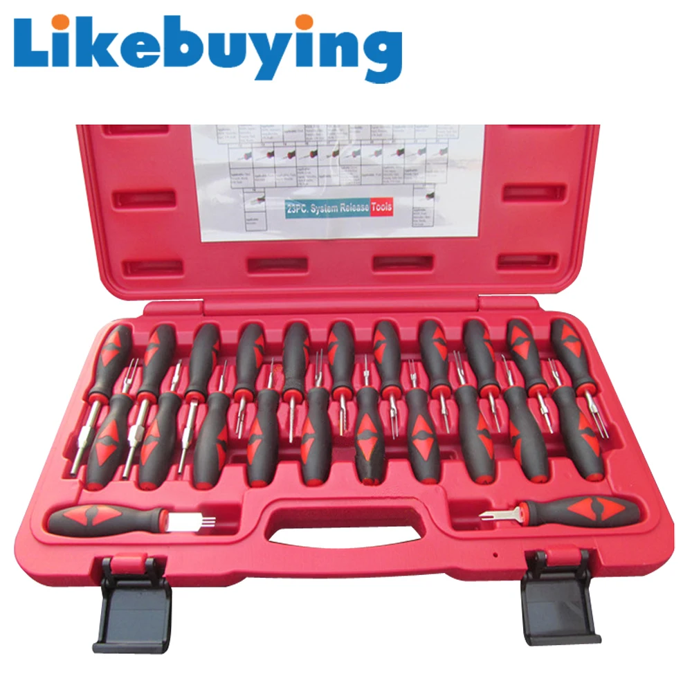 likebuying car 23 in 1 automotive wiring harness terminal removal rh aliexpress com vw wiring harness removal tool wiring harness tools
