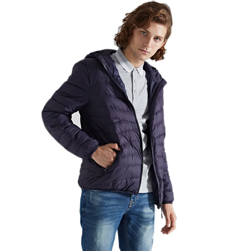 2018 Fall Winter Men Hooded UltraLight White Duck Down Jacket Warm Jacket Men Light Weight Jacket Coat Overcoat Western Style 2018 Fall Winter Men Hooded UltraLight White Duck Down Jacket Warm Jacket Men Light Weight Jacket Coat Overcoat Western Style