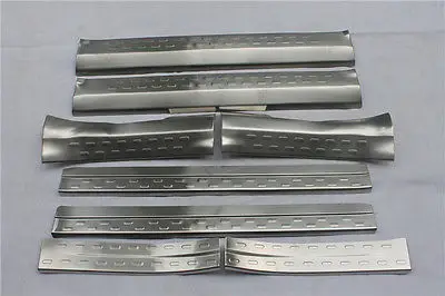 

Stainless Outer + Inner Door Sill Scuff Plate 8pcs for Nissan Qashqai 2014 2015