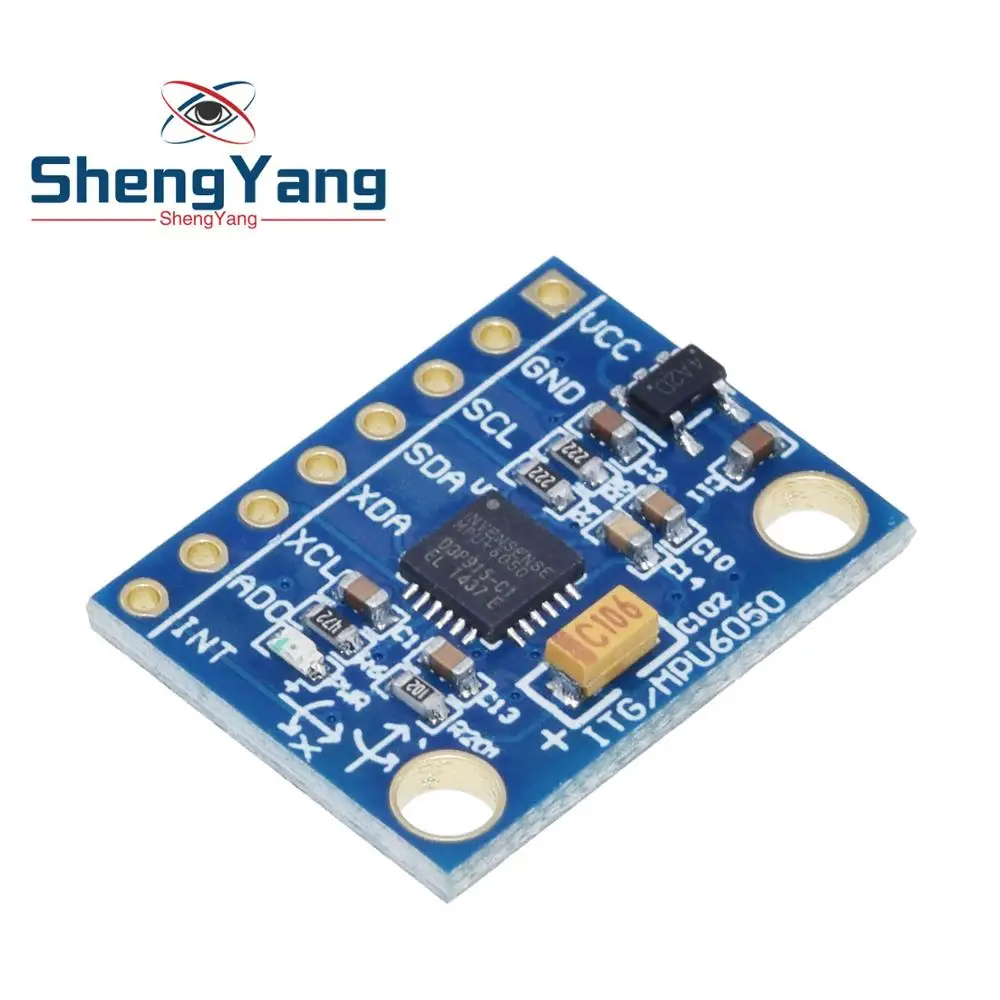 1 шт. ShengYang GY-521 MPU-6050 MPU6050 Модуль 3 оси аналоговый гироскоп Датчики+ 3 оси акселерометр модуль для arduino