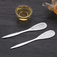 1 шт., нож для чая из нержавеющей стали, резак, игла, китайский стиль, ручная работа, аксессуары для чая, металлический нож для чая пуэр, чайная посуда, ножницы для чая