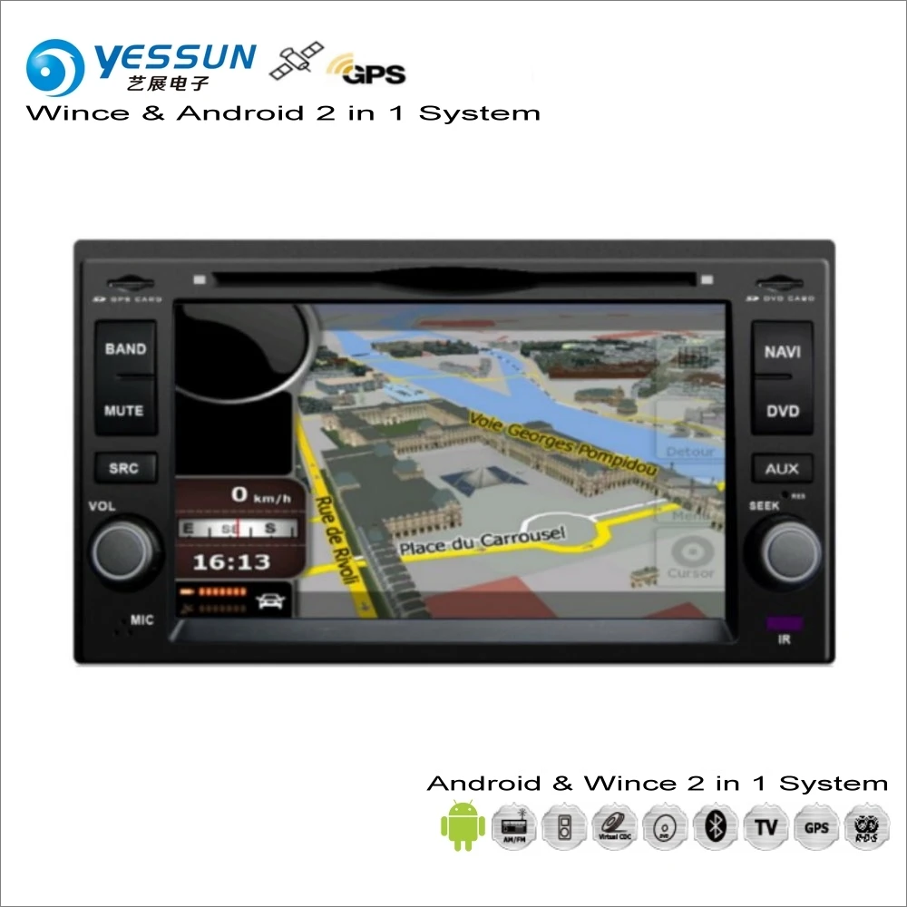 

YESSUN For KIA EuroStar / Morning / Picanto / Rondo / Ceed - Car Android Navigation Radio CD DVD Navi Audio Stereo Video GPS MAP