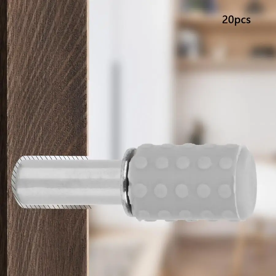

20pcs/set Metal Mounting Brace Fixing Board Shelf Support Cabinet Shelf Bracket for Cabinet