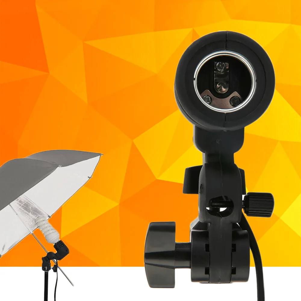 

in stock ! Lamp Holder E27 Socket Flash Photo Lighting Bulb Holder For Photography Studio US / EU Plug