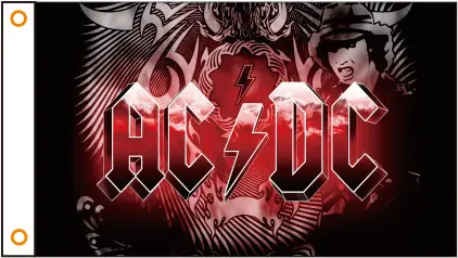 flag AC DC Band 3 x 5 Ft 90 x 150 cm 100% Polyester 010-in Flags