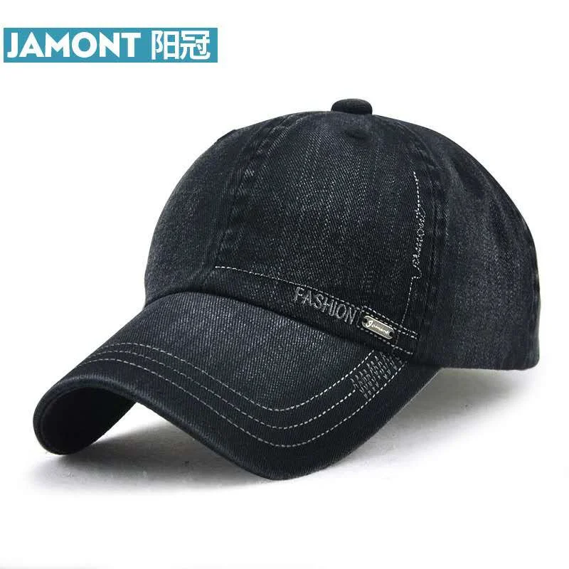 

JAMONT men and women flat baseball cap neutral curved sun hat hip-hop adjustable cap