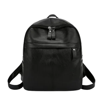 

Designer Fashion Women Leather Backpack Mini Soft Multi-Function Small Backpack Female Ladies Shoulder Bag Girl Purse