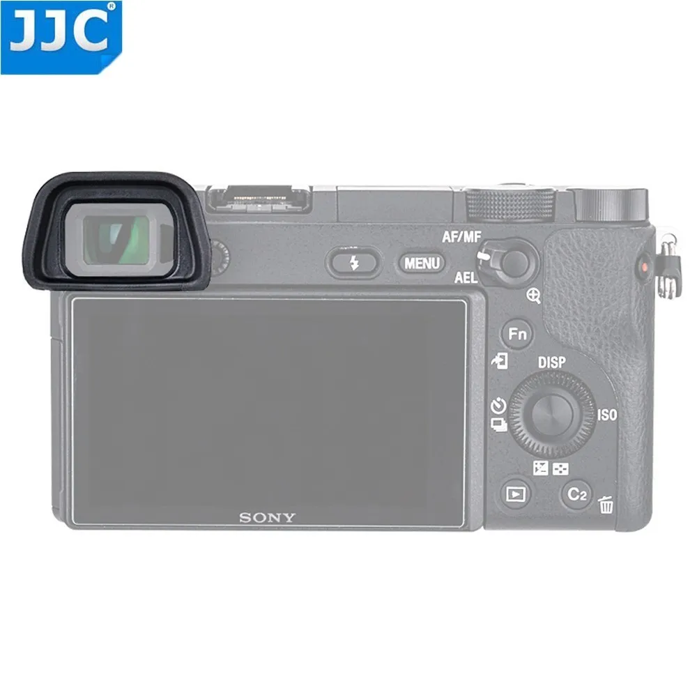 JJC камера видоискатель окуляр глаз чашки для SONY A6100 A6300 A6000 NEX-6 ILCE-6000 FDA-EV1S наглазник заменить FDA-EP10