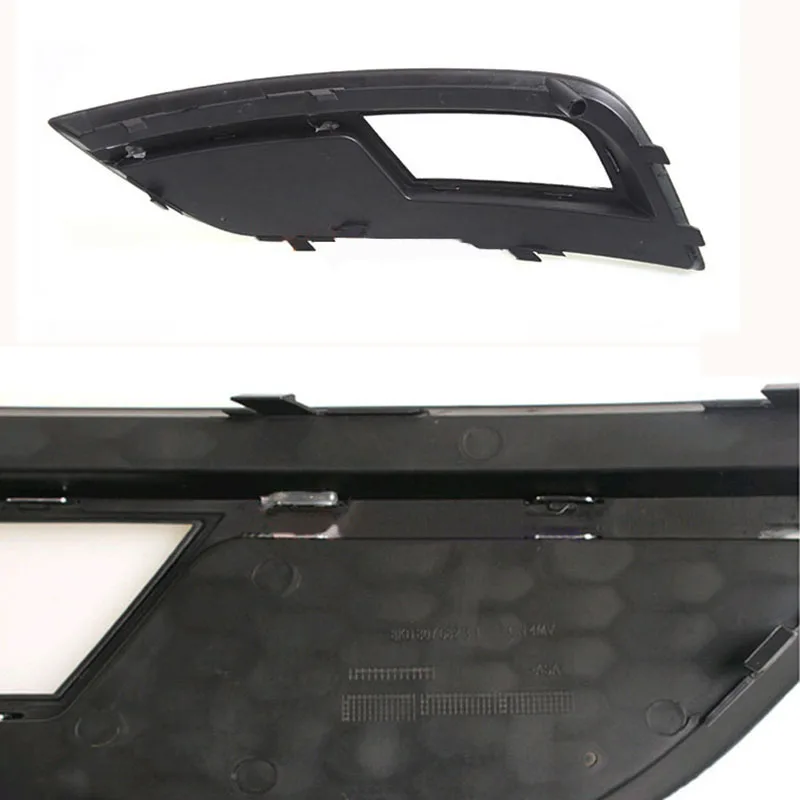 Замена RS4 черный глянец вафельная ПТФ в передний бампер крышка лампы для Audi A4 B9 2013