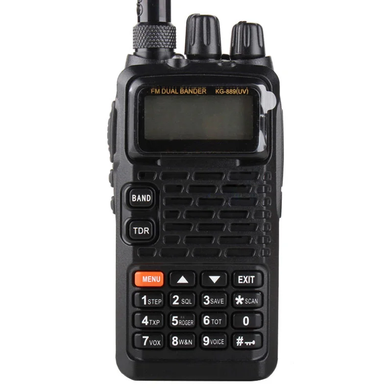 Общие рации для Wouxun KG-889 VHF/UHF водонепроницаемый двухдиапазонный Ham двухстороннее радио портативный CB радио ручные приемники