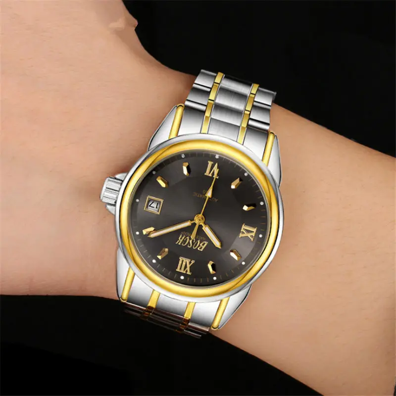 

2018 new super slim men watch automatic mechanical watch Swiss fashion waterproof men's Watch
