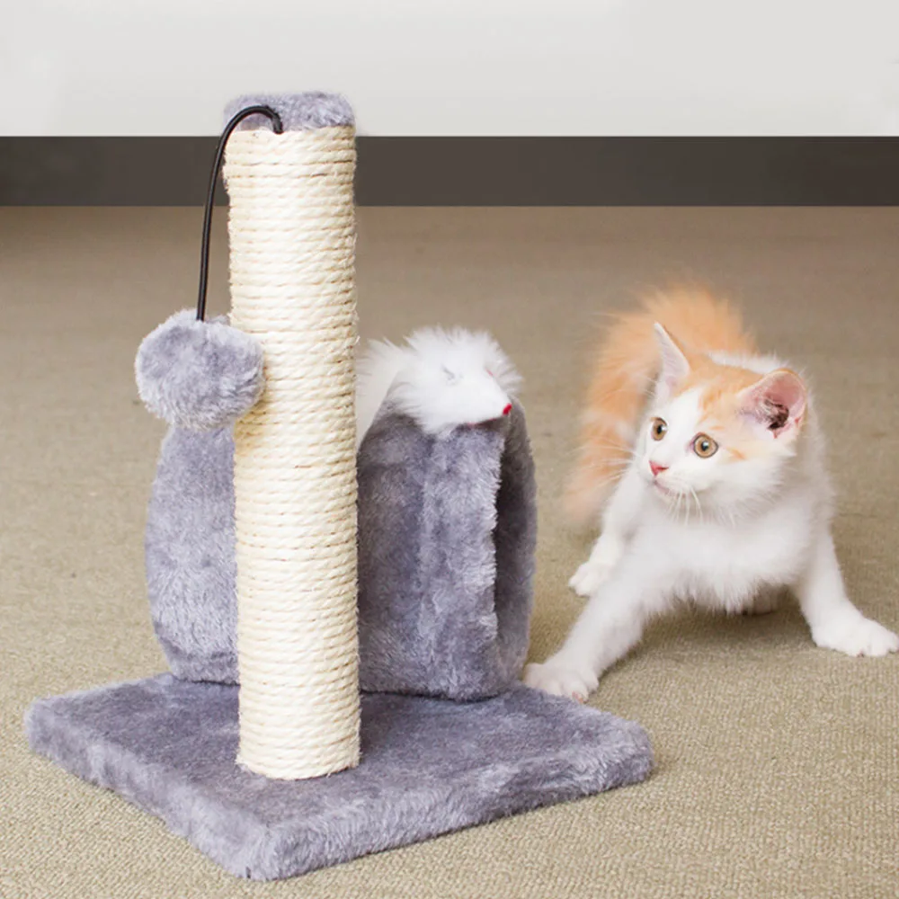 2019 New Funny Kittens Pillar Small Bees Cat Climbing Frame Durable 