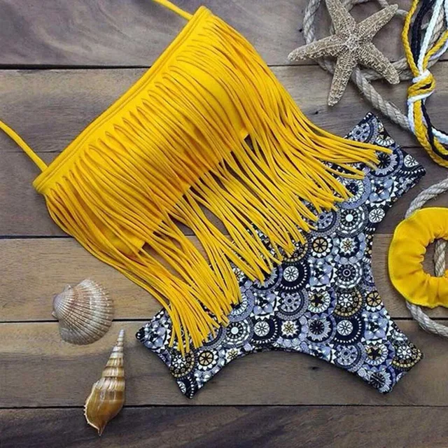 Best Offers Hot Sale New Padded Biknis Women 2018 Swimming Suit Sexy Halter Beach Bikini Set Plus Size Swimsuit Womens Tassel Bikinis Best Offers Hot Sale New Padded Biknis Women 2018 Swimming Suit Sexy Halter Beach Bikini Set Plus Size Swimsuit Womens Tassel Bikinis