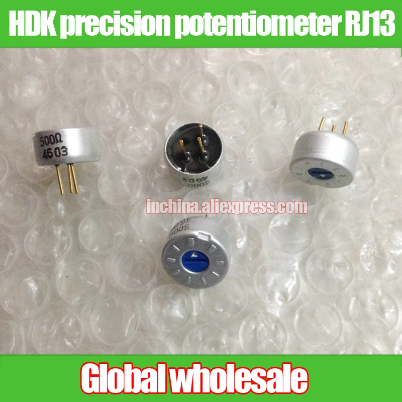 3pcs Japanese HDK precision adjustable potentiometer RJ13 / 500R 2K 5K
