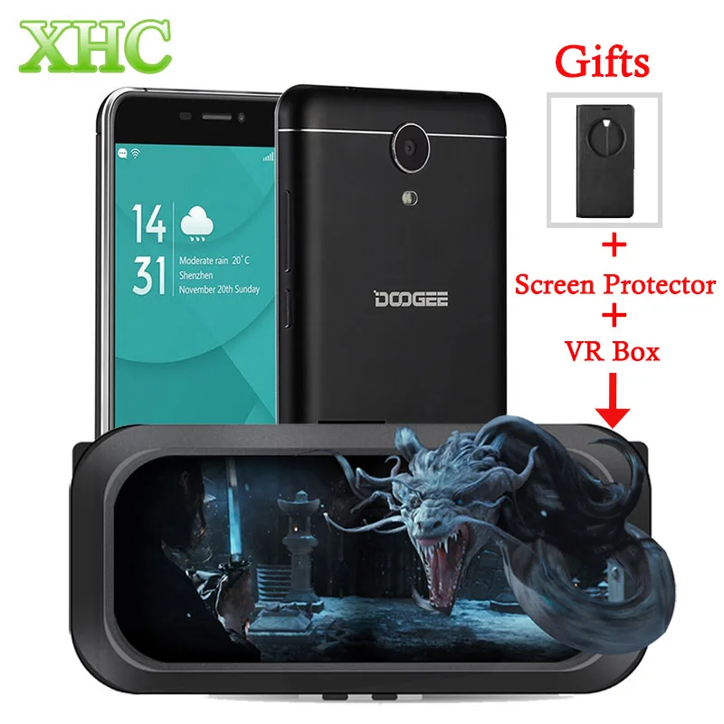 Original DOOGEE X7 Pro LTE 4G Smartphone 6 0 inch Android 6 0 MTK6737 Quad Core