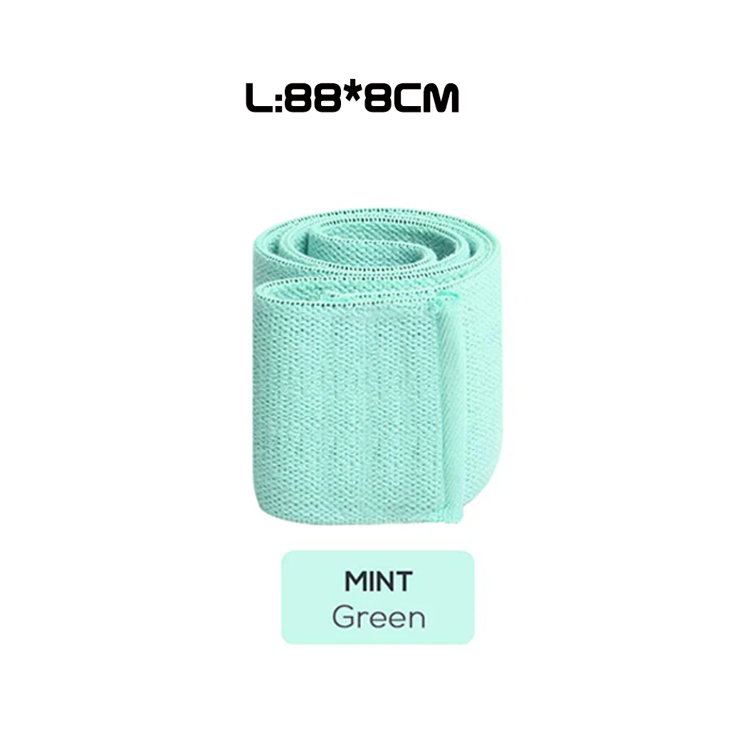 Green-L Стоящие растягивающиеся Эспандеры для бедер для йоги, ног, ягодиц, Нескользящие эластичные фитнес-ленты, оборудование для бодибилдинга, тренировок - Цвет: Green-L