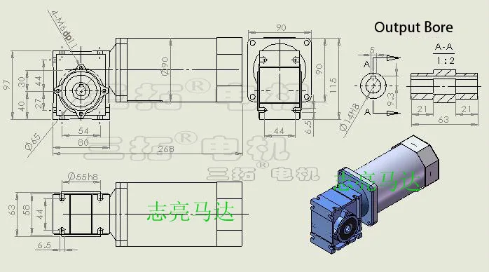 GW90 90W AC 110V 220V 50/60Hz Электрический червячный мотор-редуктор скорости контроллер низкая скорость вращение по часовой стрелке и против переменной производственная линия подъема для барбекю