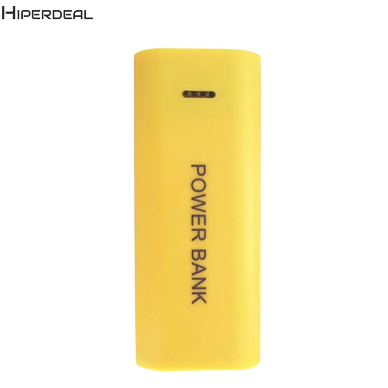HIPERDEAL 5600 мАч USB внешний аккумулятор чехол 2x18650 зарядное устройство DIY Чехол Коробка Набор для телефона 7 цветов Высокое качество SE21