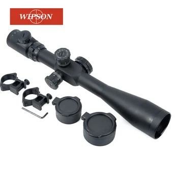 preço Wipson Alvo Sniper Mira óptica Telescópica 8-32x50 Sf Vermelho Verde Retículo Ponto Caça Tiro Rifle Escopo Com 20mm Montagem Em Trilho
