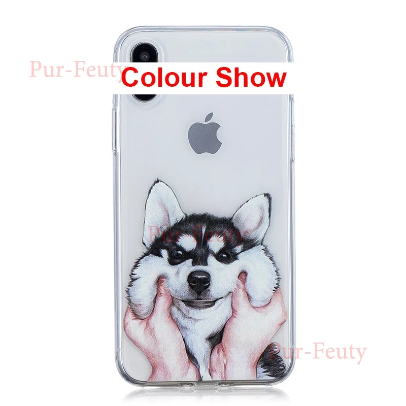HX-TPU Dog Мягкий чехол из ТПУ с принтом "для huawei Honor 7A Pro 5,7'' АУМ L29 силиконовый мультяшный чехол для телефона для huawei Y6 Prime АТО L31 L42 5,7 ''чехол - Цвет: HX-TPU Dog