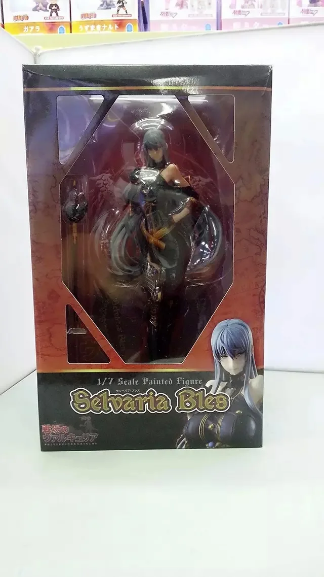 Huong Аниме Фигурка 27 см valkyris Chronicles Selvaria Bles 1/7 Масштаб Сексуальная ПВХ фигурка Коллекционная модель игрушки - Цвет: with retail box