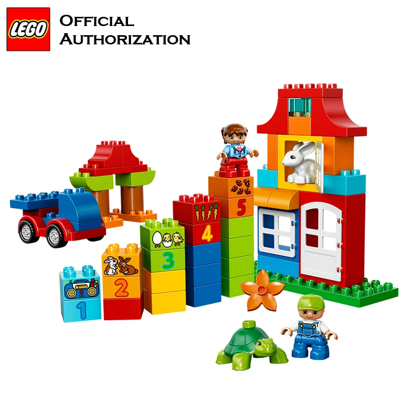Duplo Lego большой размер 95 шт строительные блоки форма и красочные серии игрушек