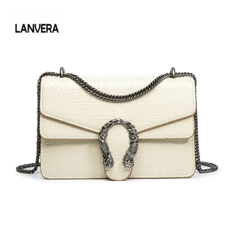 

Crossbody Bags for Women 2018 Crocodile Messenger Bags Clutch Purse Leather Women Shoulder Bags Famous Brand Mochila louie bag