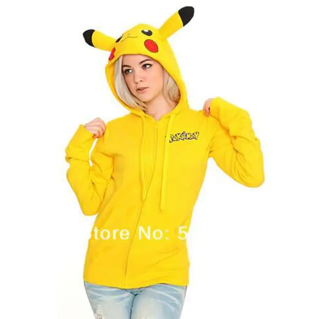 plus size pikachu pokemon kigurumi hoodies cosplay japanese costume plus size kigurumi