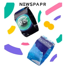 Новые новости бумажные часы популярные мужские и женские светодиодные бумажные часы новые технологии повседневные спортивные водонепроницаемые женские часы унисекс часы