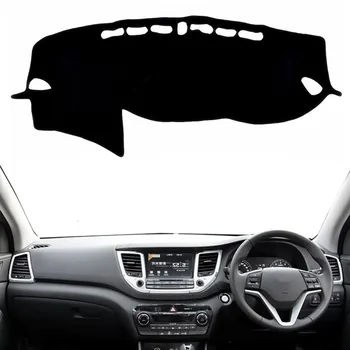 

For Hyundai Tucson TL 2016 2017 2018 RHD Dashmat Dashboard Cover Mat Pad Dash Sunshade Instrument Carpet Car Styling Accessories
