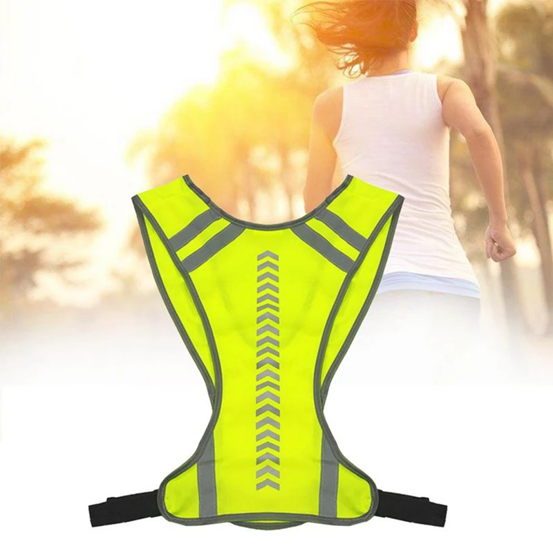Reflective Outdoor Cycling Safety Protective Vest Motorcycle Harness Night Running Vest Cycling Vests